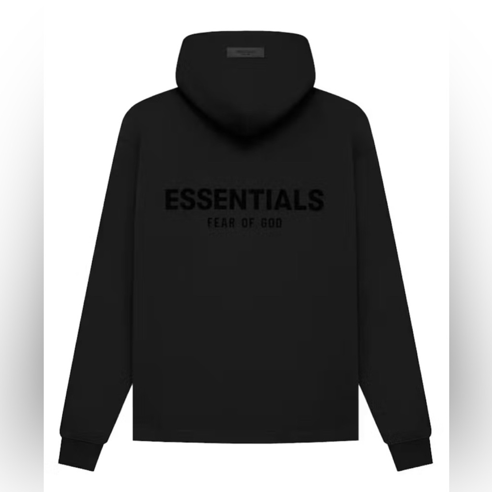 Essentials hoodie Black